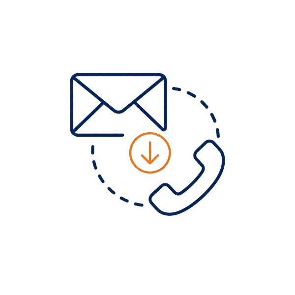 menos emails y llamadas